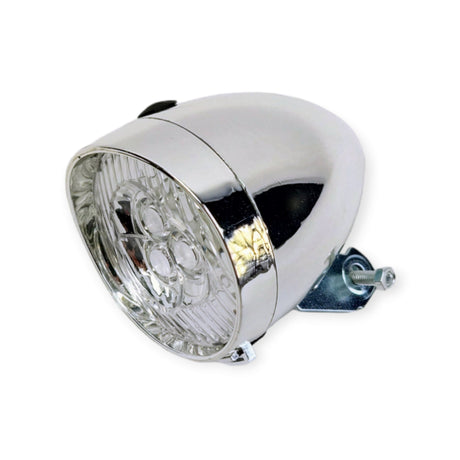 XtrAbike -Scheinwerfer Chrome 3 LED -EXCS -Haken