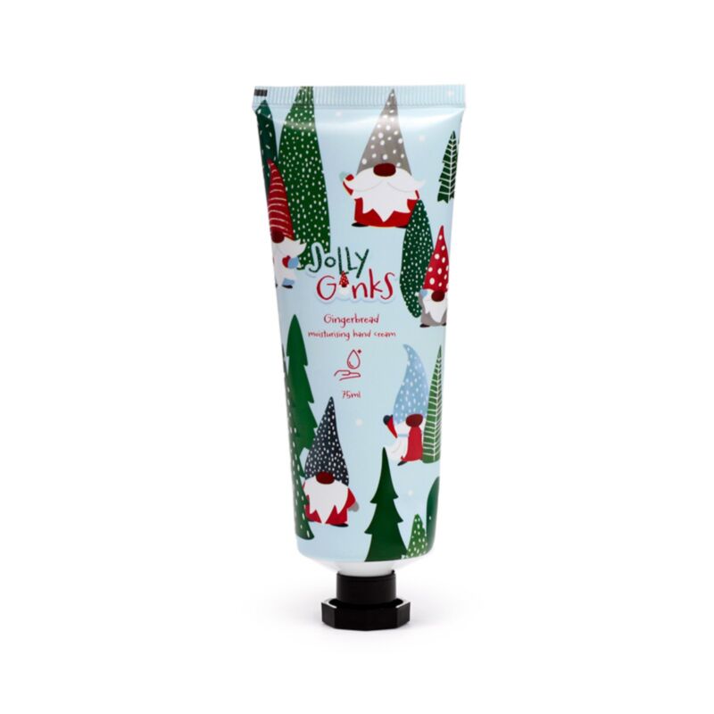 Feuchtigkeitsspendende Handcreme mit Weihnachtszwerg-Motiv, 75 ml