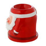 Weihnachts-Duftbrenner aus Keramik in Form eines Weihnachtsmanns