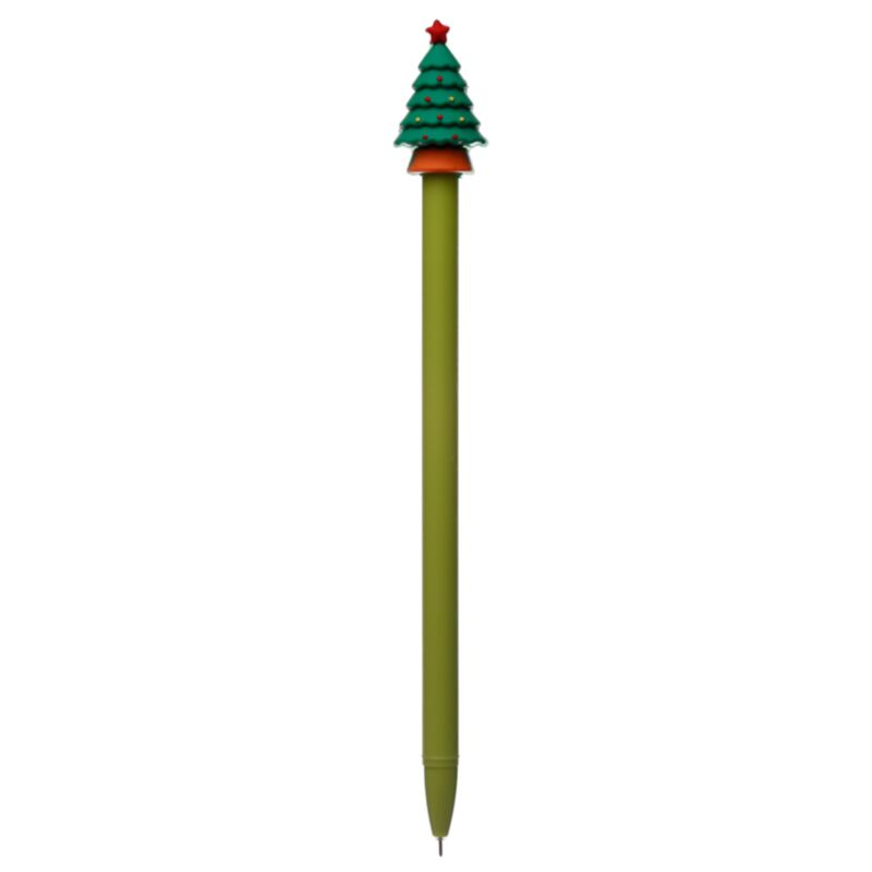 Festliche Freunde Weihnachts-Fineliner-Stift – Schwarz