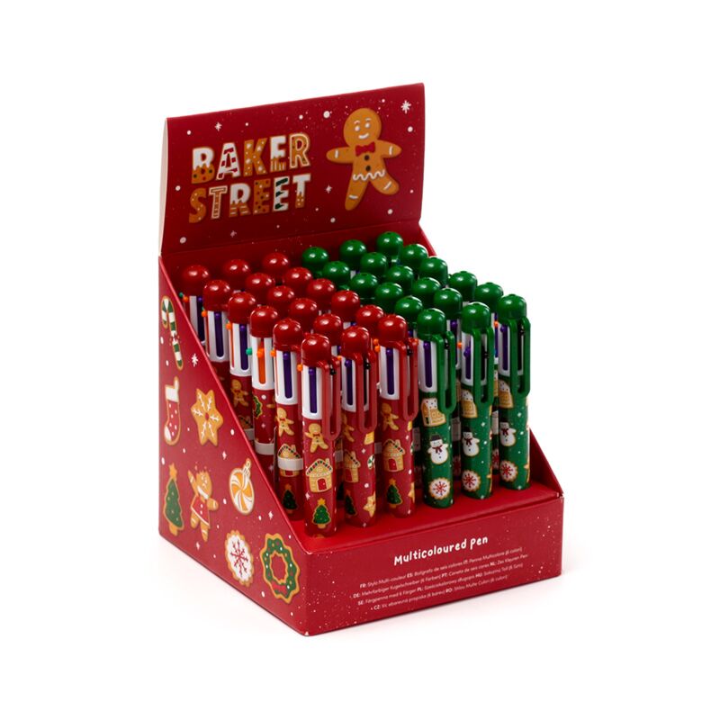 Christmas Baker Street Mehrfarbenstift (6 Farben)