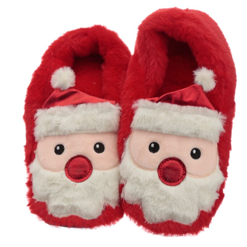 Weihnachtsmann-Mikrowellen-Wärmepackungs-Hausschuhe (Unisex-Einheitsgröße)