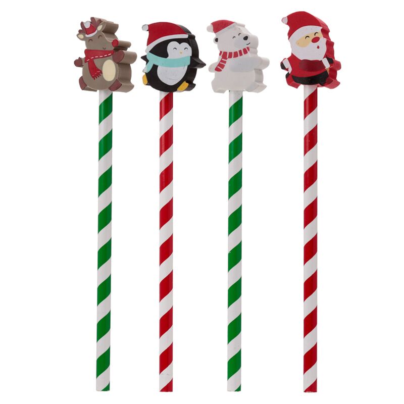 Weihnachtsfiguren - Radierstift