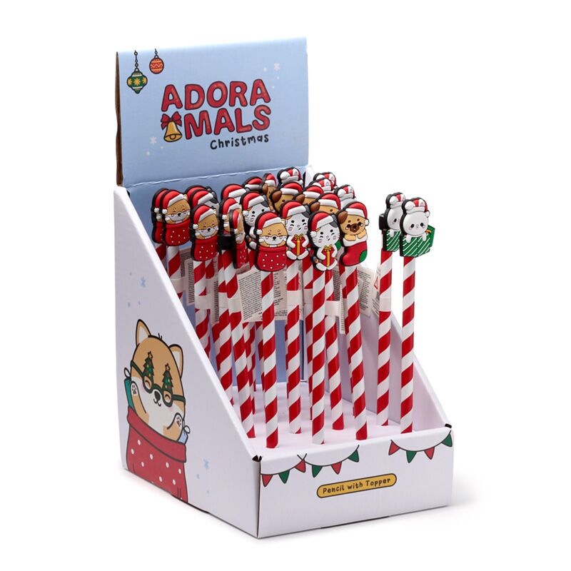 Weihnachts-Adoramals – Bleistift mit PVC-Oberseite