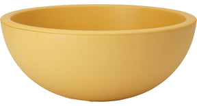 Plantschaal ek dia 40xh16cm okergeel