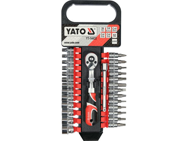 Yato sleutel ingesteld 1 4 28el.