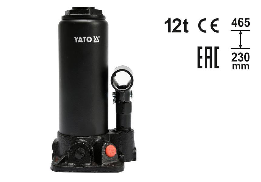 Yato hydraulische zuigerhendel sł. 12t 230-462mm.