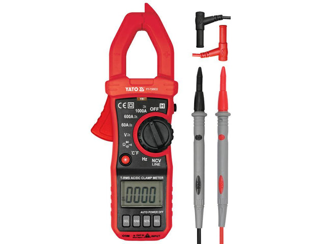 Yato echte klemmeter rms ac dc 10ma-1000a