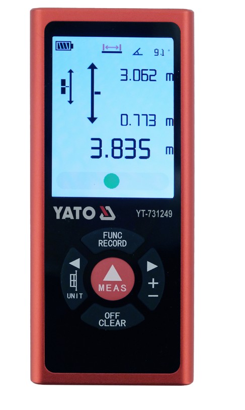 Yato tweeweg laserbereikvinder 2 x 60m