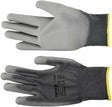 Yato werkhandschoenen nylon grijs 9