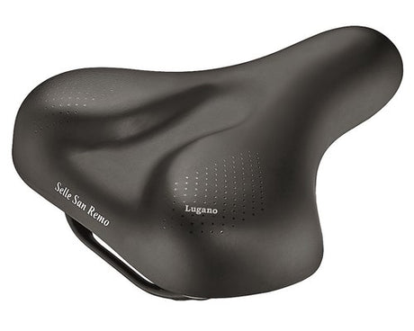 Sattel Selle San Remo Lugano Vakuumgriff Schwarz (Karte)