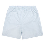 Blaue Streifen | Blaue weiße UV-Badehose für Jungen und Herren