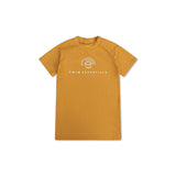 Reine Töne | gelbes UV-Badeshirt mit kurzen Ärmeln
