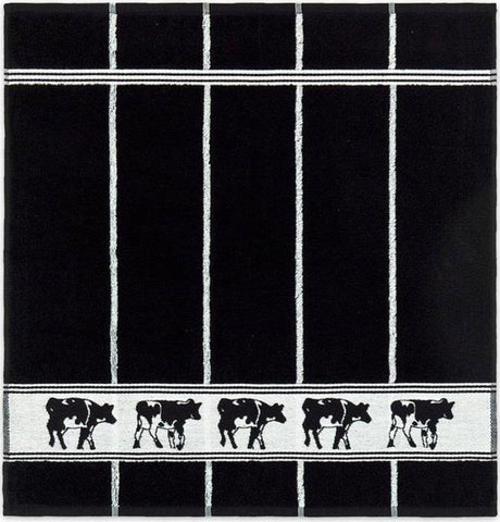 Ddddd Küchentuch schwarz-weiße Kuh 50x55cm 6 Stück