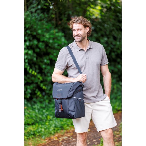Newlooxs Tasche New Looxs Vigo Single | schwarz orange | 20l