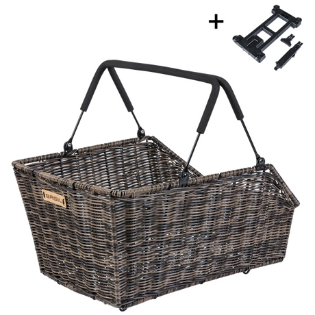 Basil Korb Cento Rattanoptik braun (Mik)