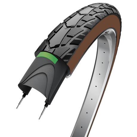 Kantenreifen Performance Protect 28 x 1,75 47-622 – Schwarzbraun mit Reflexion