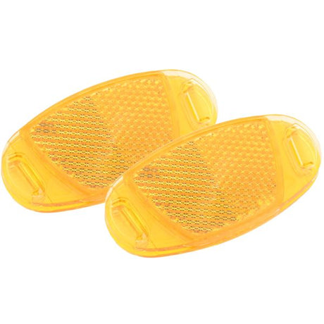 Kantenspeichen-Reflektor-Set orange (2 Stück)