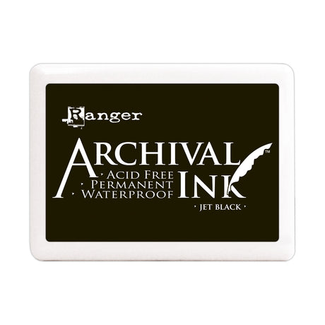 Ranger Ink Ranger • Archiv-Jumbo-Stempelkissen, tiefschwarz
