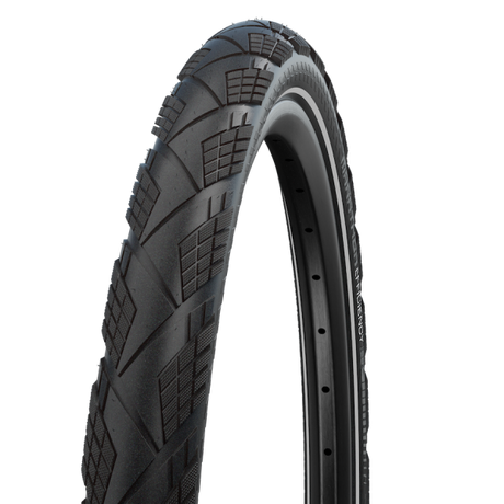 Klappband Schwalbe Marathon Effizienz Super Race V-Guard 27,5 x 2,15 55-584-Black mit Reflexion