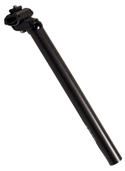Hzb Aa+ Carbon-Sattelstütze mit Aluminiumkopf ATB Race 31,8 mm 350 mm schwarz