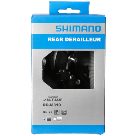 Shimano Altus RD-M310 SGS 7 8 Geschwindigkeit schwarz