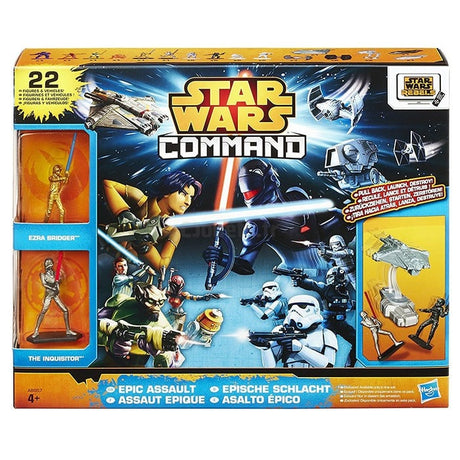 Hasbro Star Wars Command epischer Angriff mit 22 Figuren
