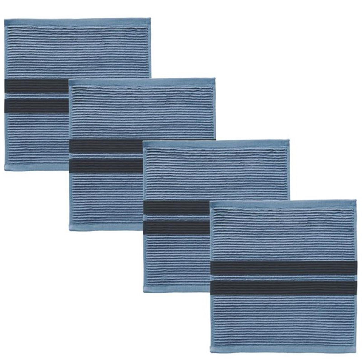 Ddddd Geschirrtuch Baxter 30x30cm Denim 4St
