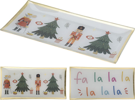 Home Styling Schild Weihnachtsglas 10x21cm mit Text