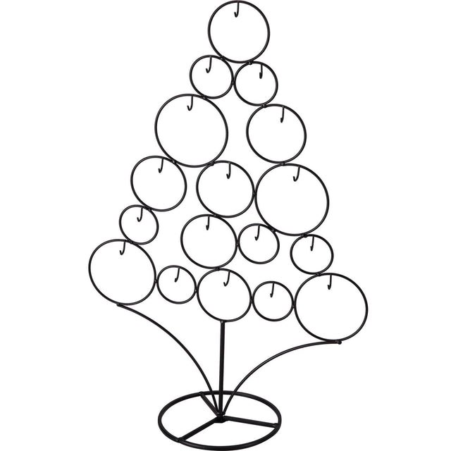 Home styling kerstboom bal vorm 57x87cm zwa
