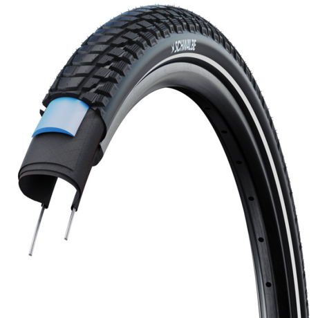 Schwalbe, Reifen, Marathon Plus Tour, 28x1,75 (47-622), Draht, Smart Guard, Twin Skin, B7B+RT, Addix Green