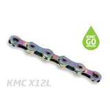 Kmc-Kette x12l 12v 126l gewachste Aurora
