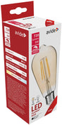Avide LED-Filament-Globus, dimmbar, bernsteinfarben
