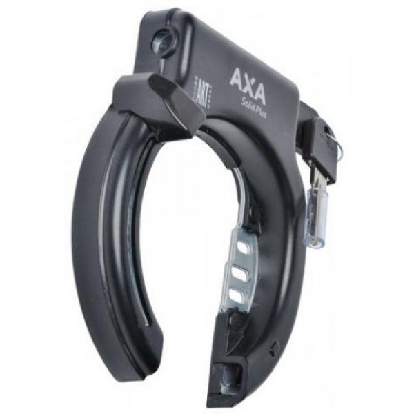 Axa Solid Plus Art2 Kotflügelmontage inklusive Shimano Ontube Steps Trägerbatterieschloss