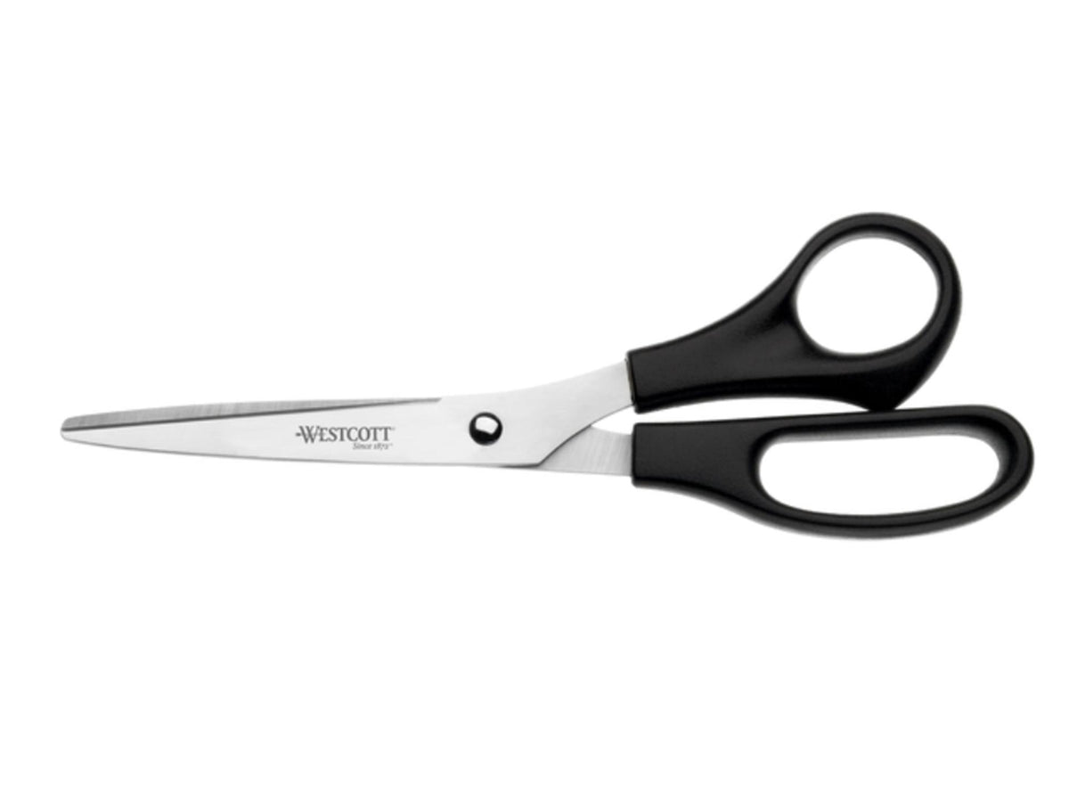 Westcott Scherenschreibtisch, Edelstahl, 21 cm, Kunststoffgriff