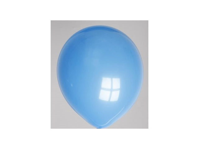 Globos-Luftballons rund Nr. 10, blau, Beutel mit 100 Stück