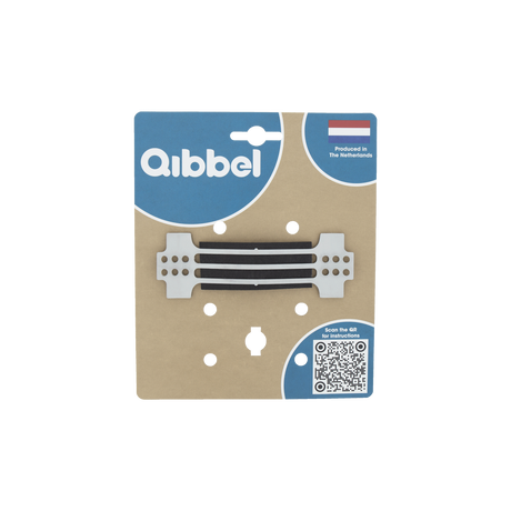 Widek b.v. Fußrastenhalterung Qibbel Junior 6+ XL für Hinterradgabeldurchmesser 24-36 exkl. Fußstütze