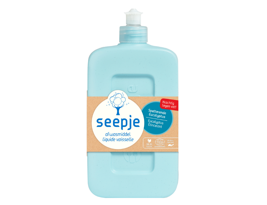 Umfang des Spülmittels - spritzender Eukalyptus