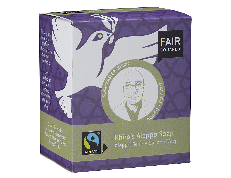 Fairer quadratischer Seifenblock - Aleppo