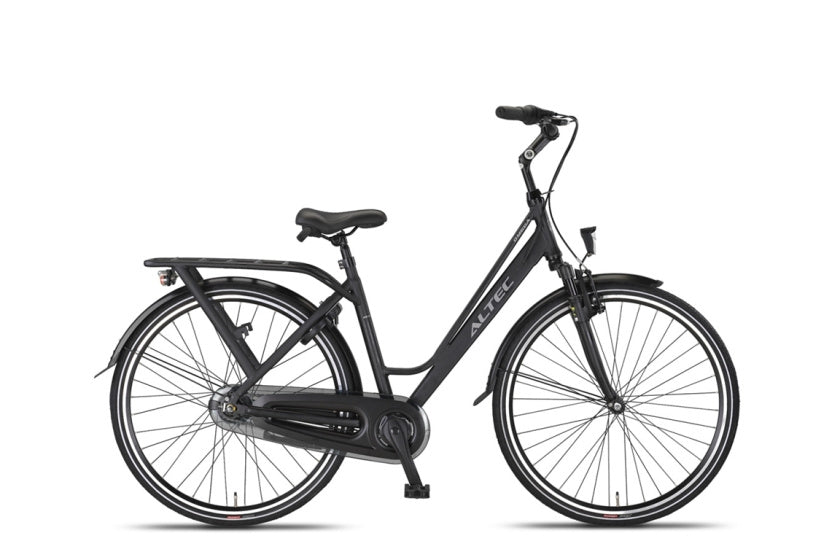 Axa Omega 28 Zoll 50 cm Damen 7V Rollerbrake Matte schwarz