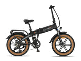 Altec Cross Fatbike Faltrad 20 Zoll 39 cm Unisex 7V Scheibenbremse mattschwarz