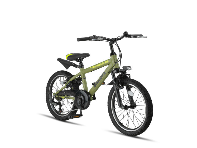 Altec Dakota MTB 20 Zoll Jungen 7G V-Bremsen Armeegrün