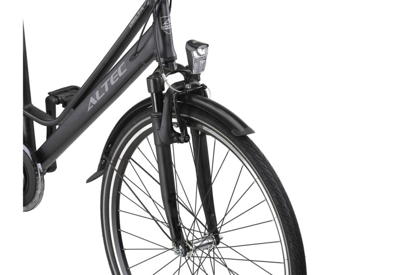 Altec Delta 28 Zoll 56 cm Damen 3V Rollerbrake Matte Black