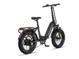 Altec Primera Fatbike Faltrad 20 Zoll 41 cm Unisex 8V Scheibenbremse mattschwarz