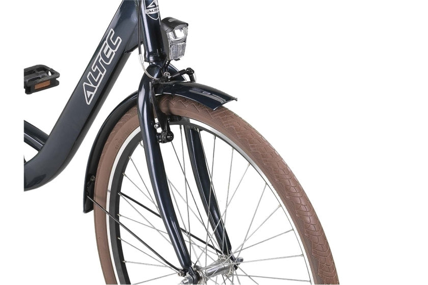 ALTEC Trend 28 Zoll 49 cm Damen küssen Bremsbremsen dunkelblau