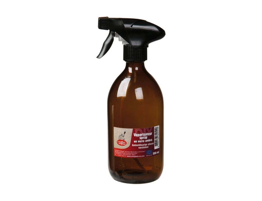 La droguerie écologique Glassprühflasche – 500 ml – Bernstein