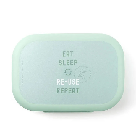 Amuse lunchbox medium groen eat sleep re-use repeat