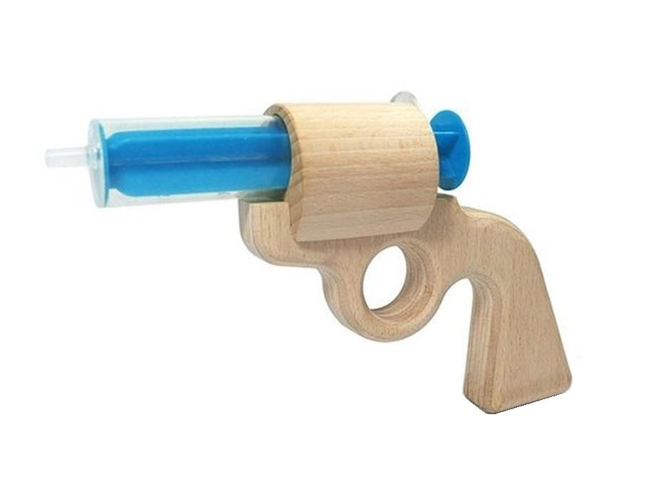 Neue Freunde Aqua Joe – Wasserpistole aus Buchenholz