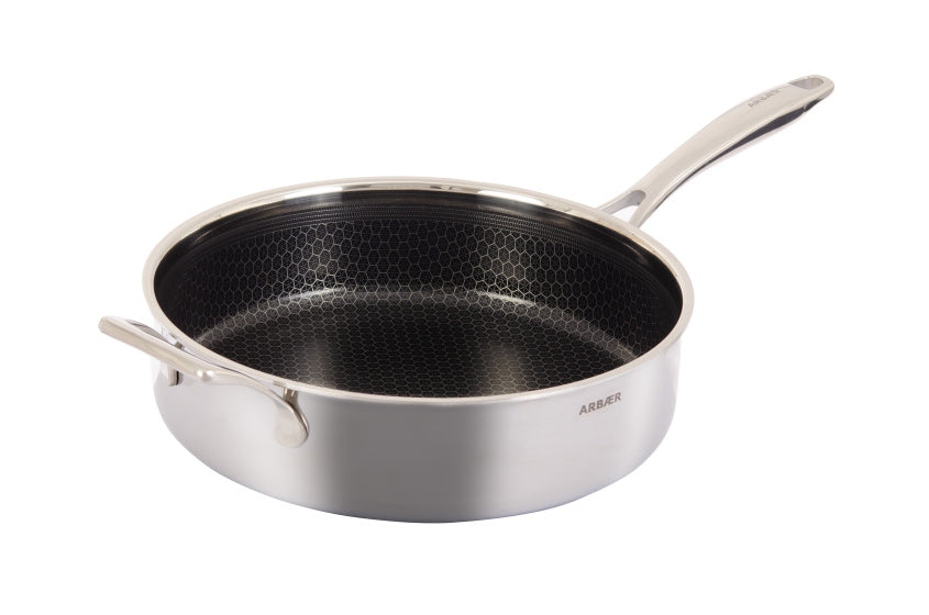Arbaer Induktionsbratpfanne ø 28 cm mit Waben-Antihaftbeschichtung