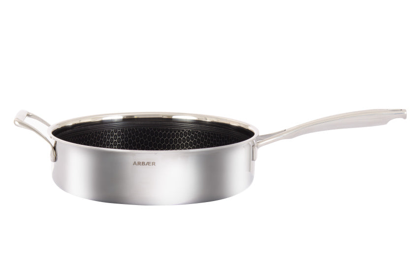 Arbaer Induktionsbratpfanne ø 28 cm mit Waben-Antihaftbeschichtung